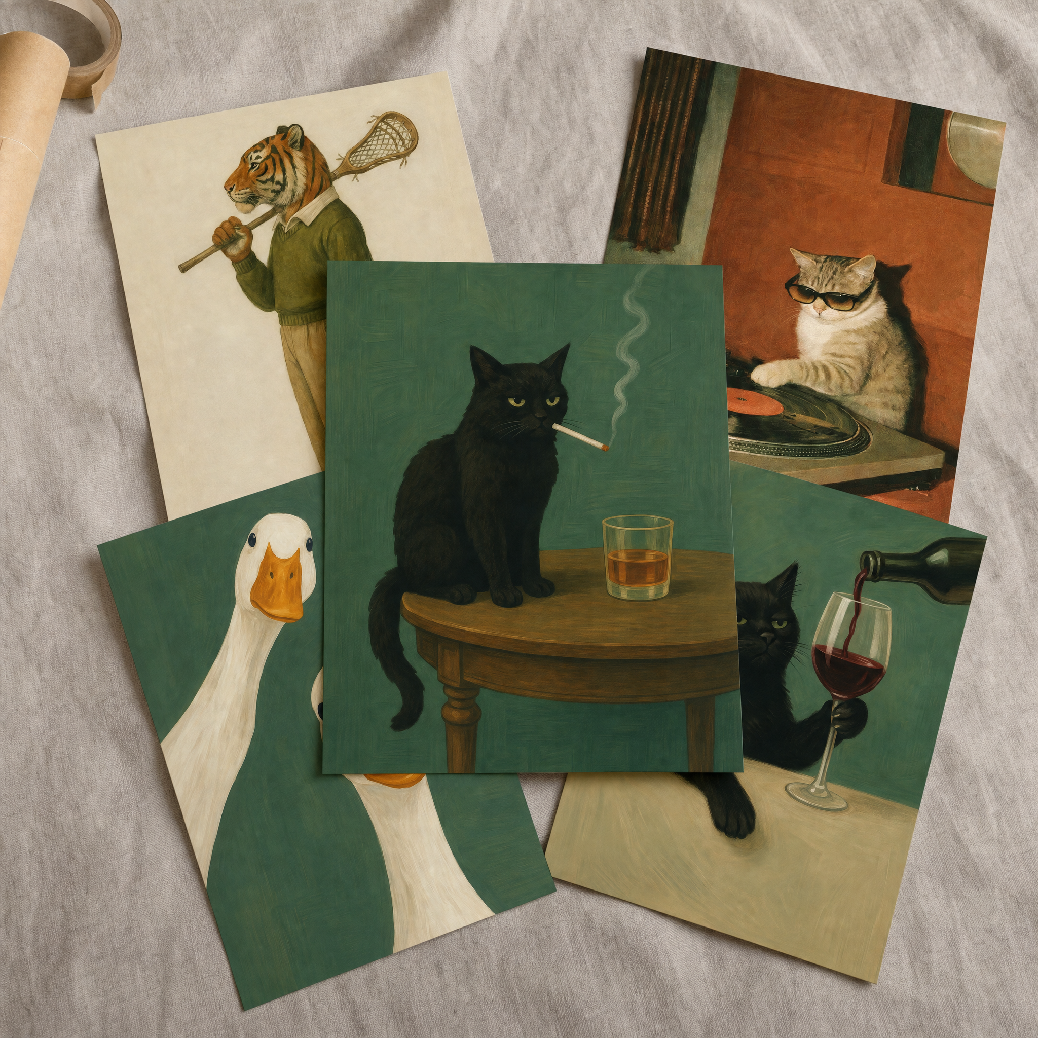 Cats & Friends