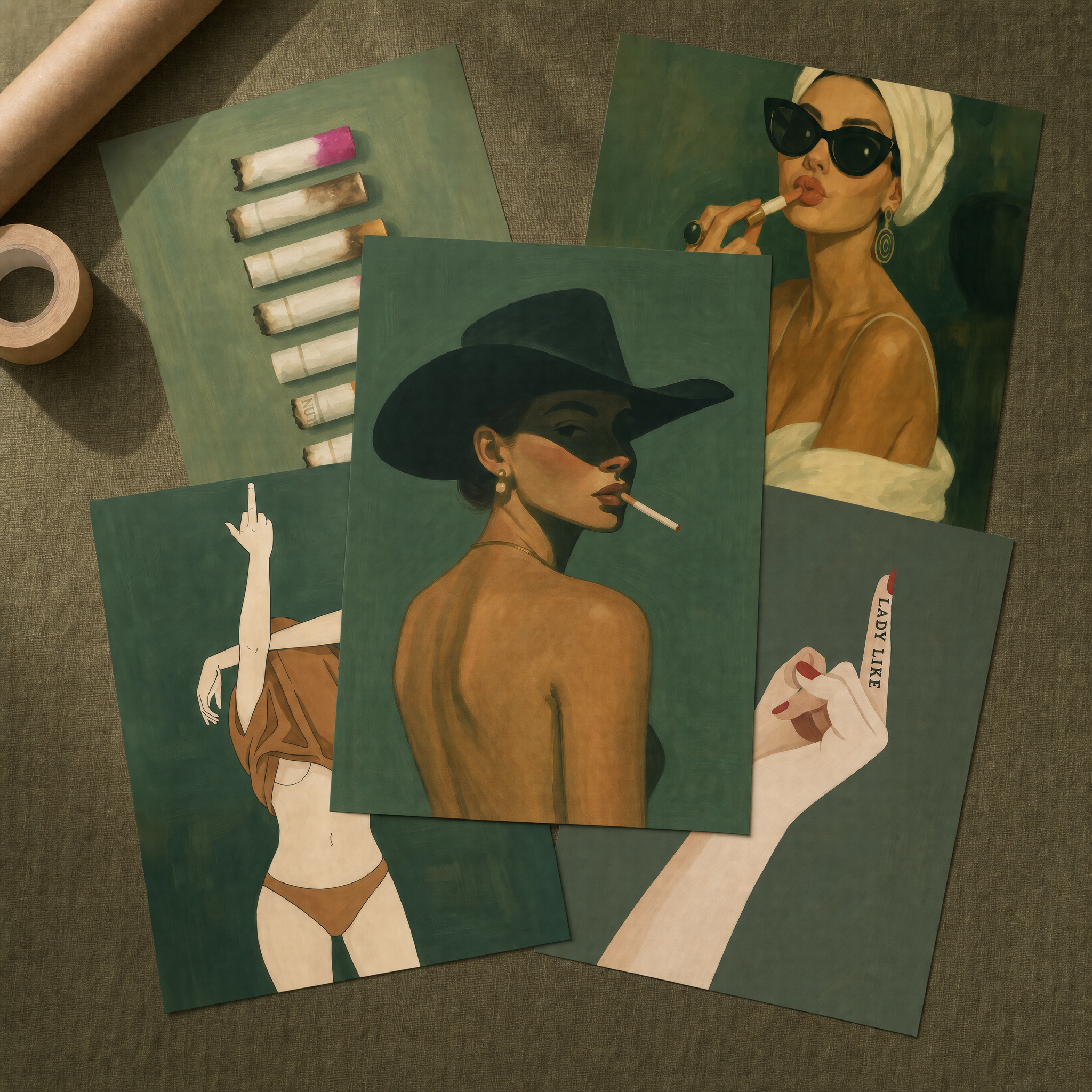 Vintage Ladies